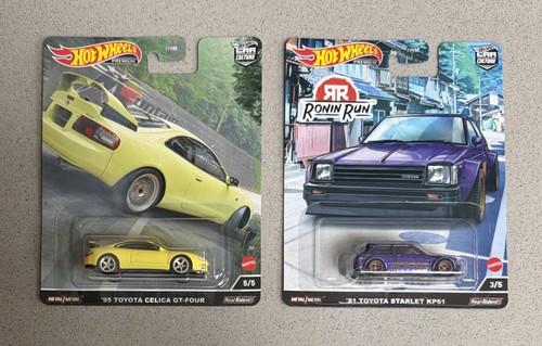 Hot wheels premium toyota - 2x,