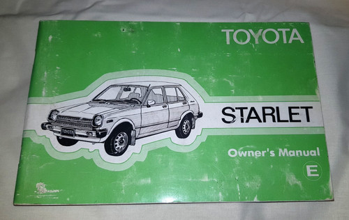 Toyota starlet kp60 rwd - starlet, bugeye